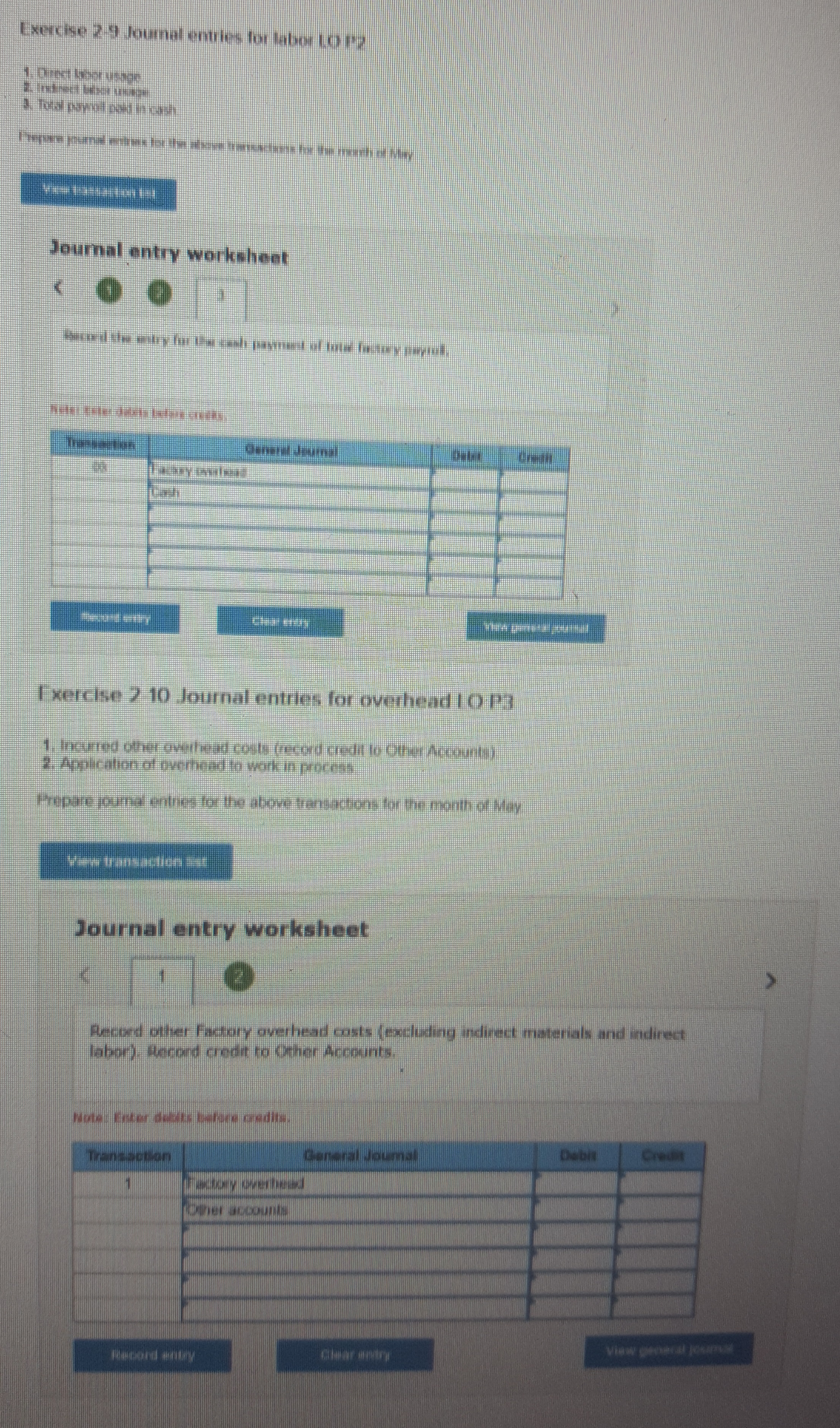 special order security products and uses a job order costing system April