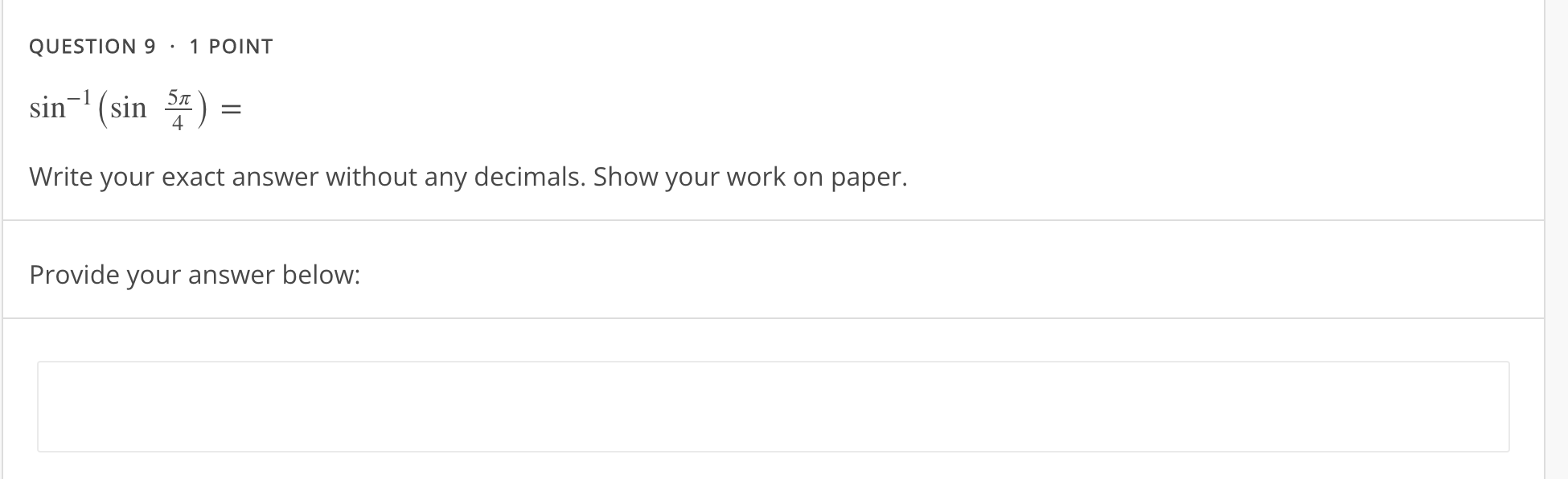 Evaluate COS(COS_1 G) )Write None if there is no answer. On paper,