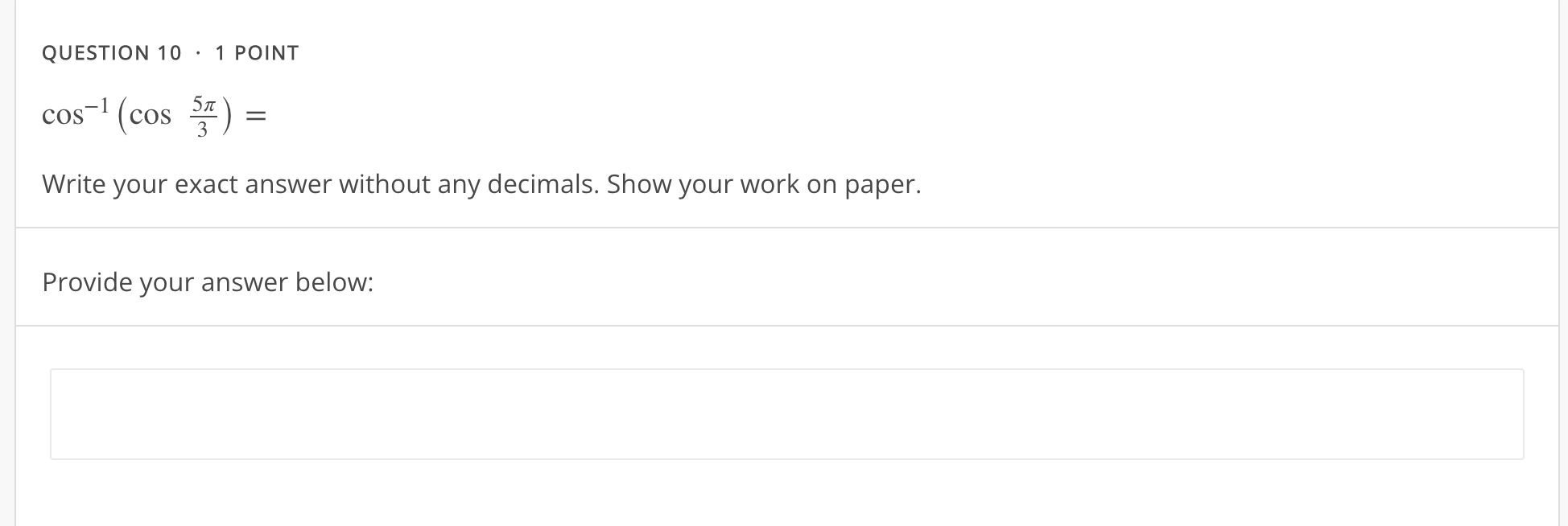 explain the reason for your answer. Provide your answer below: QUESTIONG -