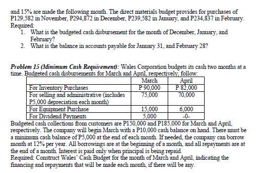 Gapan Company sales are for cash. Monthly sales are budgeted as follows: