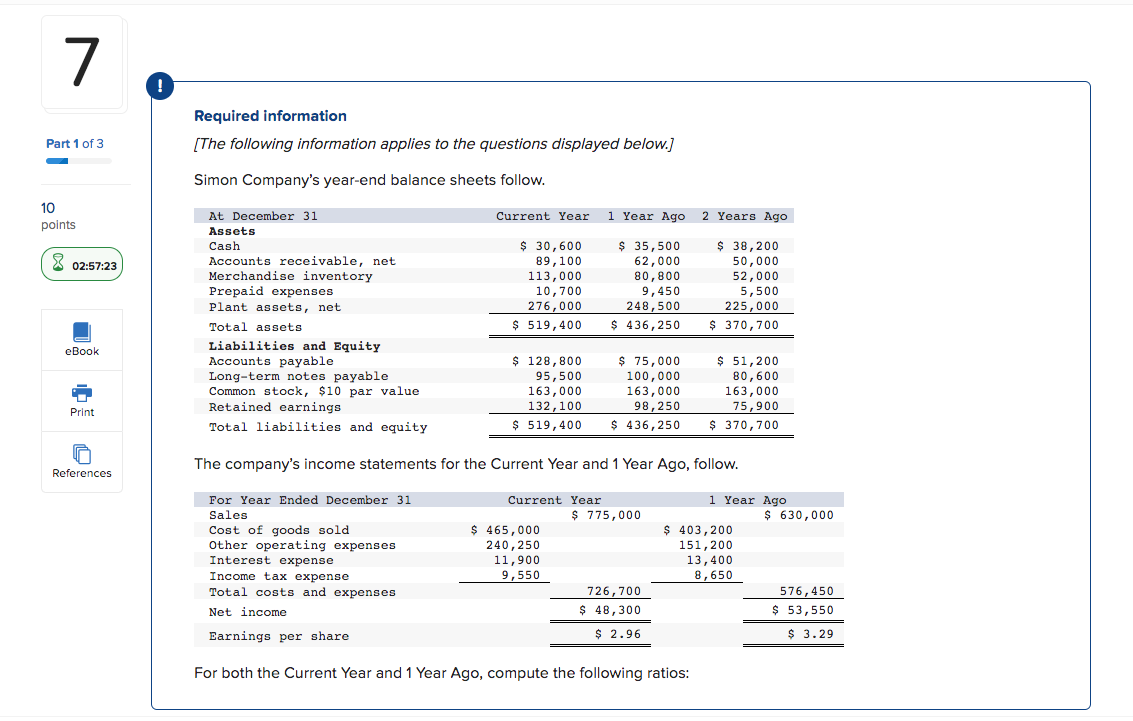  Part1of3 10 points / . \\ | 8 02:57:23 | x