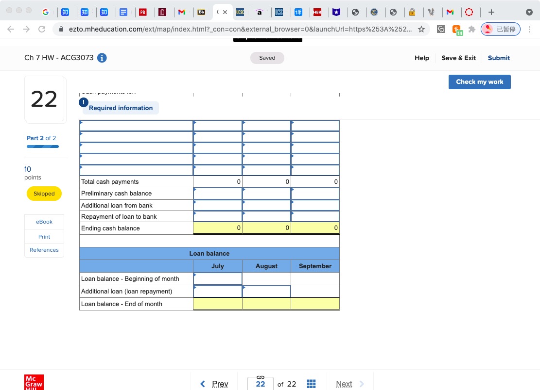 Saved Help Save & Exit Submit Check my work 22 Built-Tight is