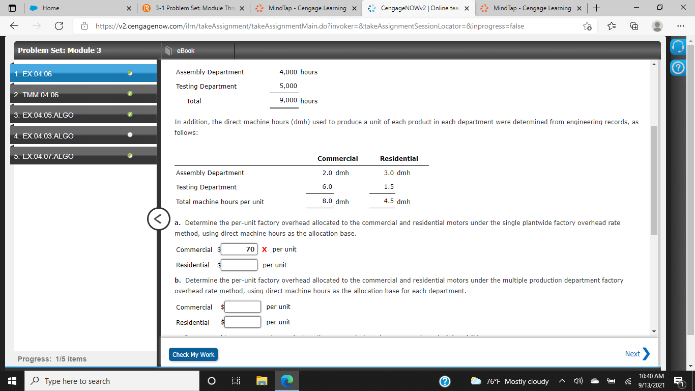 Hi, I've been stuck on this problem for a while now, I