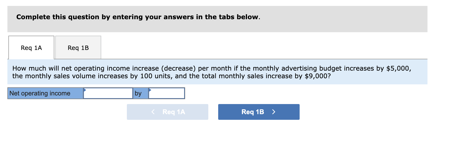 Selling Price, and Unit Sales [L05-7] [The following information applies to the