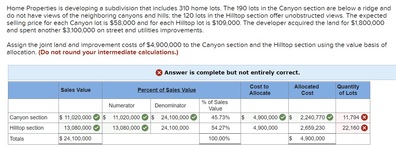 Please help me solve the wrong x-marked area and show me step-by-step