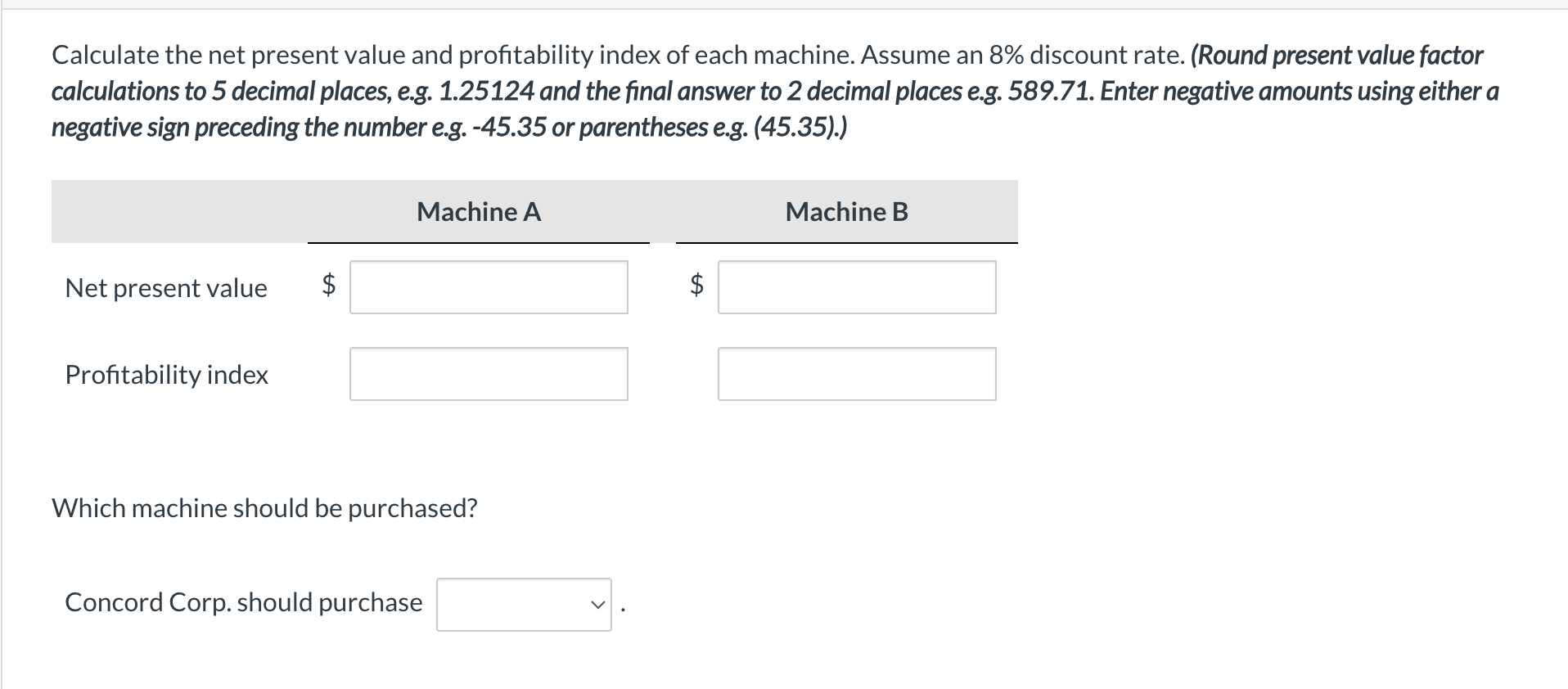 Either machine would make it possible for the company to produce its