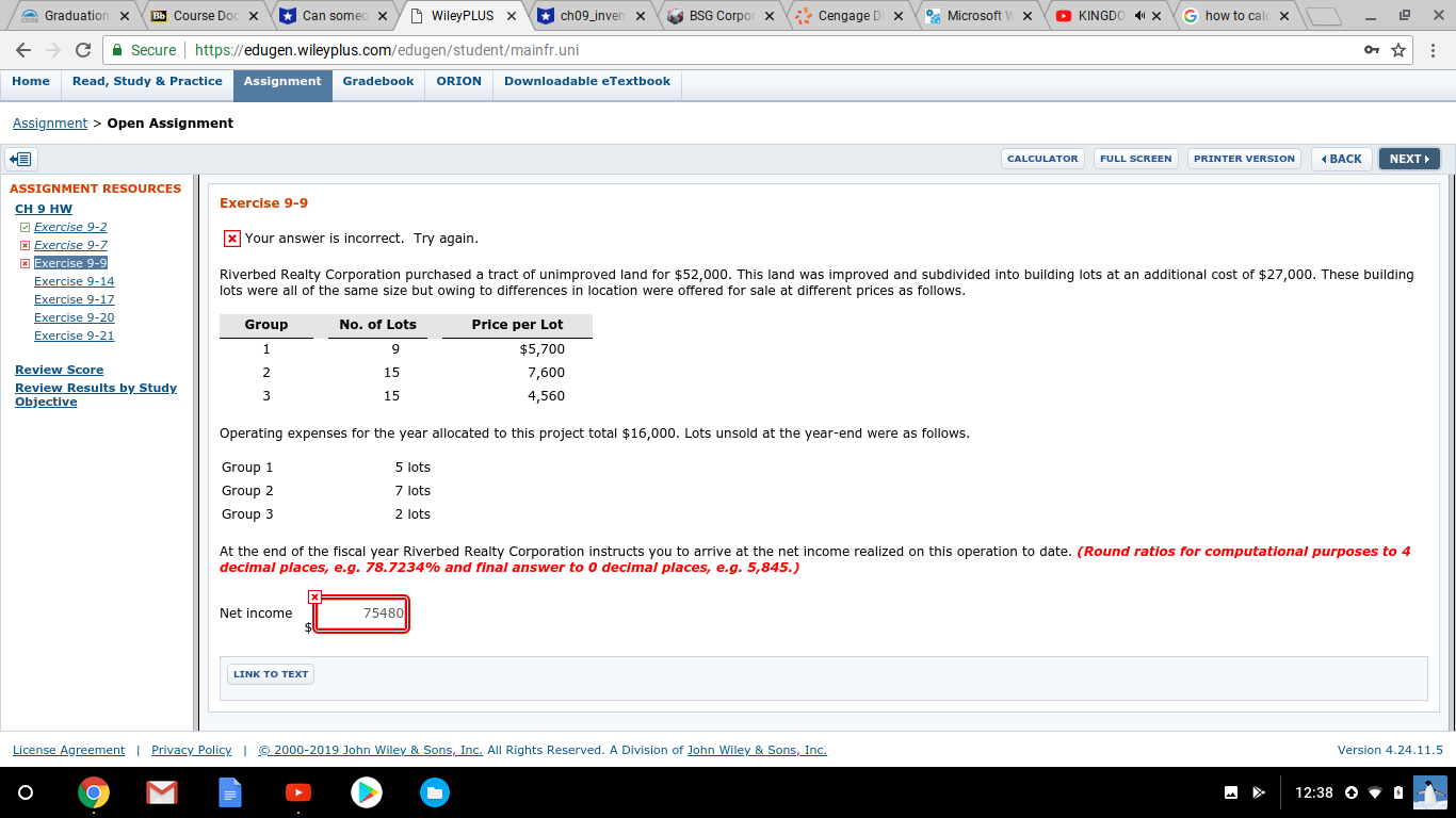  Graduation n x Bb Course Doc X Can someo x WileyPLUS