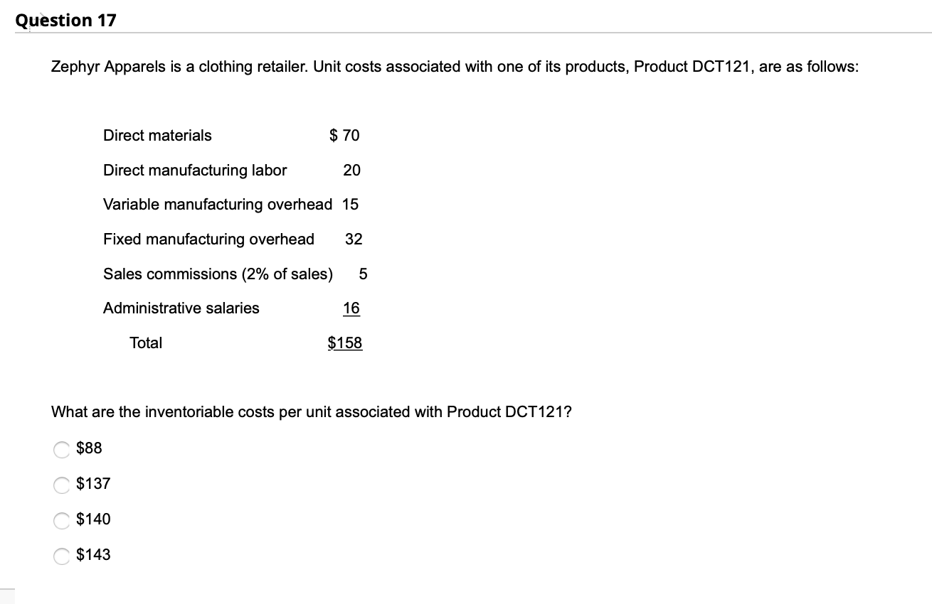 E Manufacturing overhead costs incurred for the month are: Utilities: $30,000 Depreciation