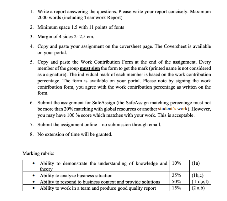 I don't understand how to do it help, please. 1. Write a