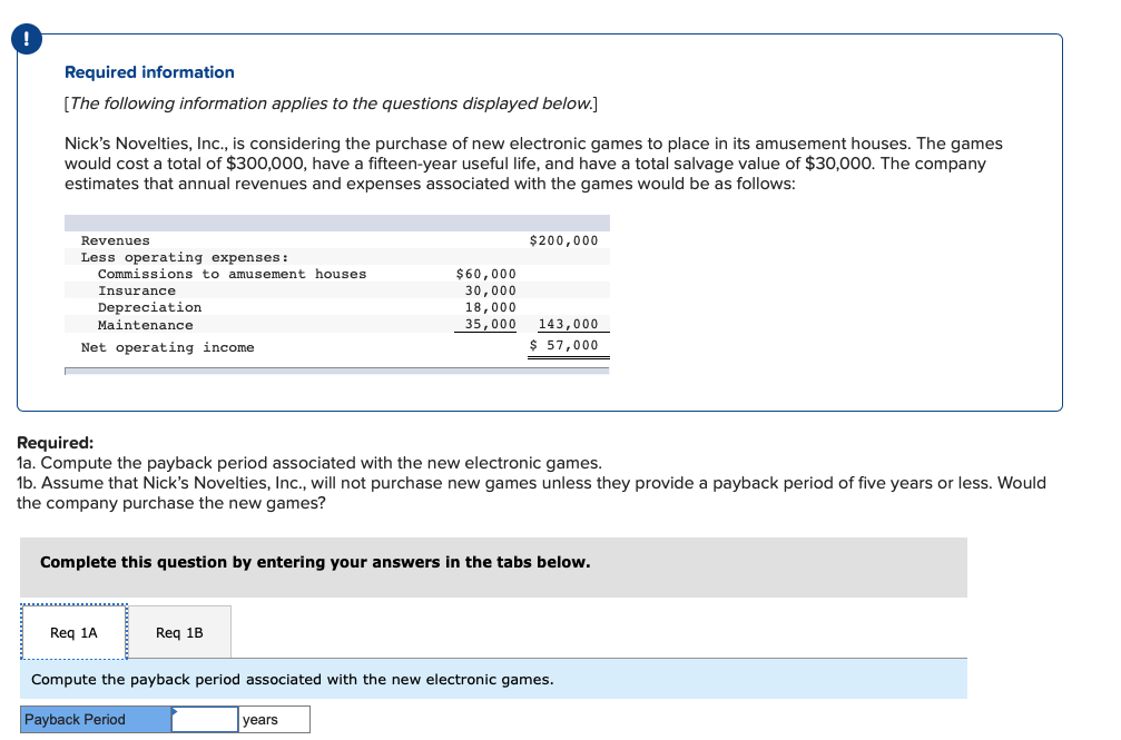 Need help solving Required information [The following information applies to the questions