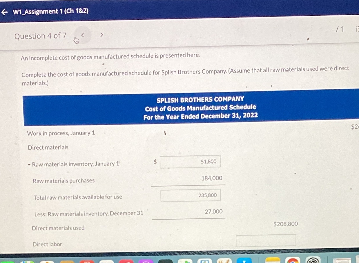 I need a new answer please - W1_Assignment 1 (Ch 1&2) Question