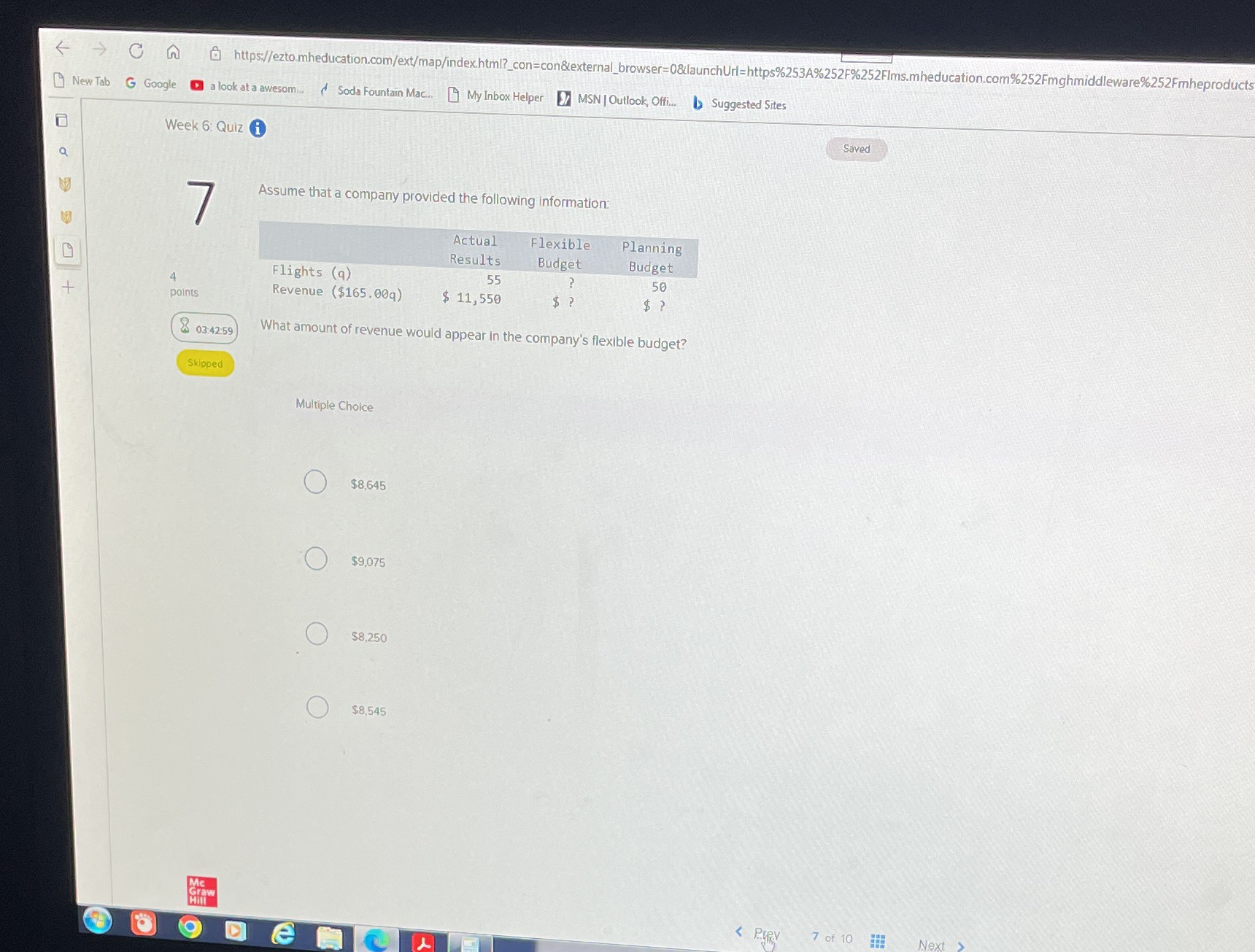 New Tab C httpsJ/eztonheducaOomcom/eWmaphndexhtml?_con=con&external_browser:0&IaunchUri:https%253A%252F%252Flms.mheducation.com%2S2Fmghmidd!eware%252Fmheproducft G Google a look ata SodaFountain Mac.. My