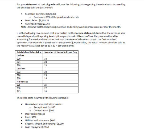 9.10 520 S 10.00 C D Variances for Collar Sales Favorable/ Variance