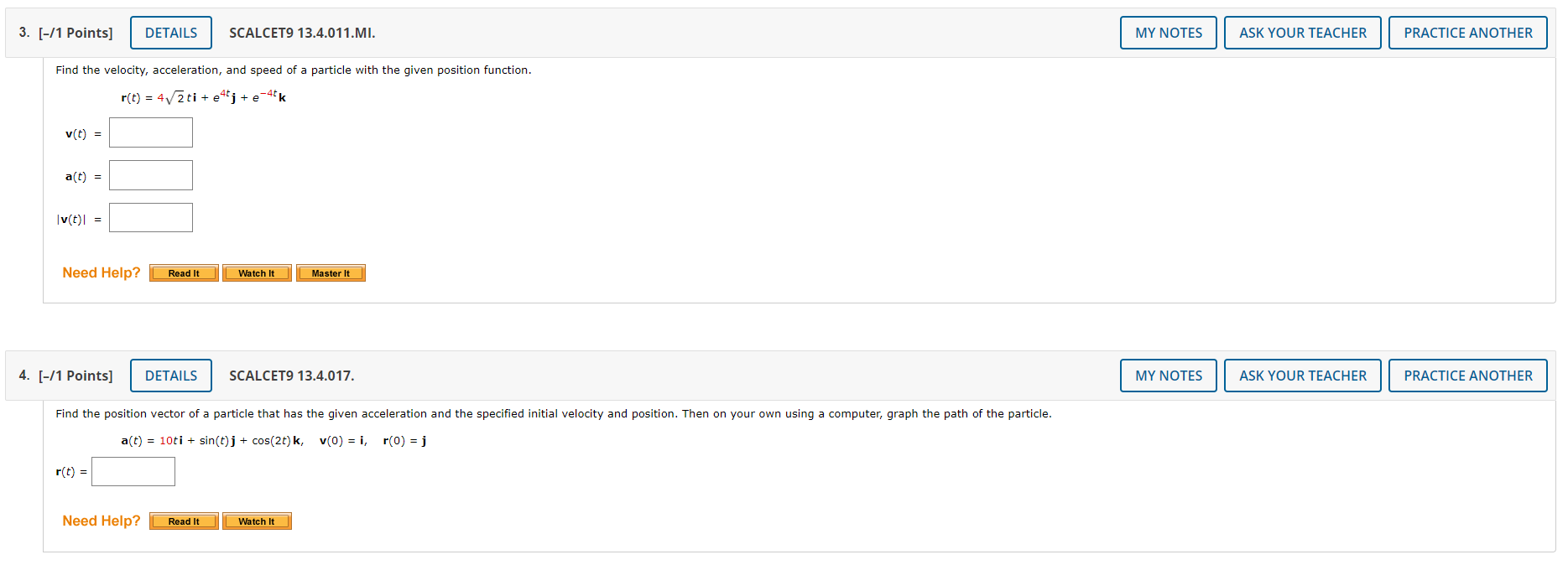 space along a smooth curve. X 2.3 9,6 3.9 0.5 3.3 7.3