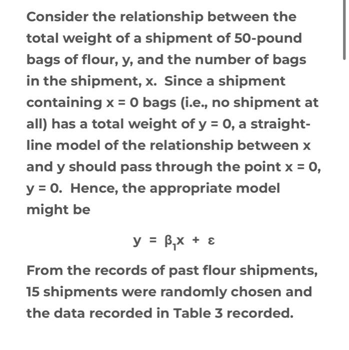 Answer all parts with step by step calculation Consider the relationship between