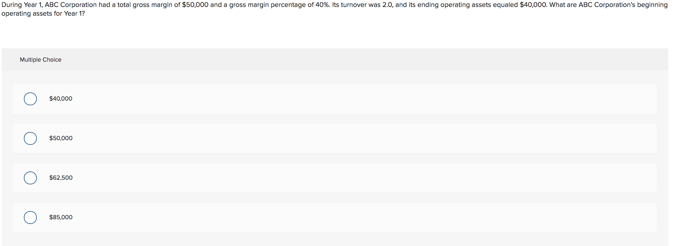 soon!!!!!! no explanation needed, thank you in advance A company has a