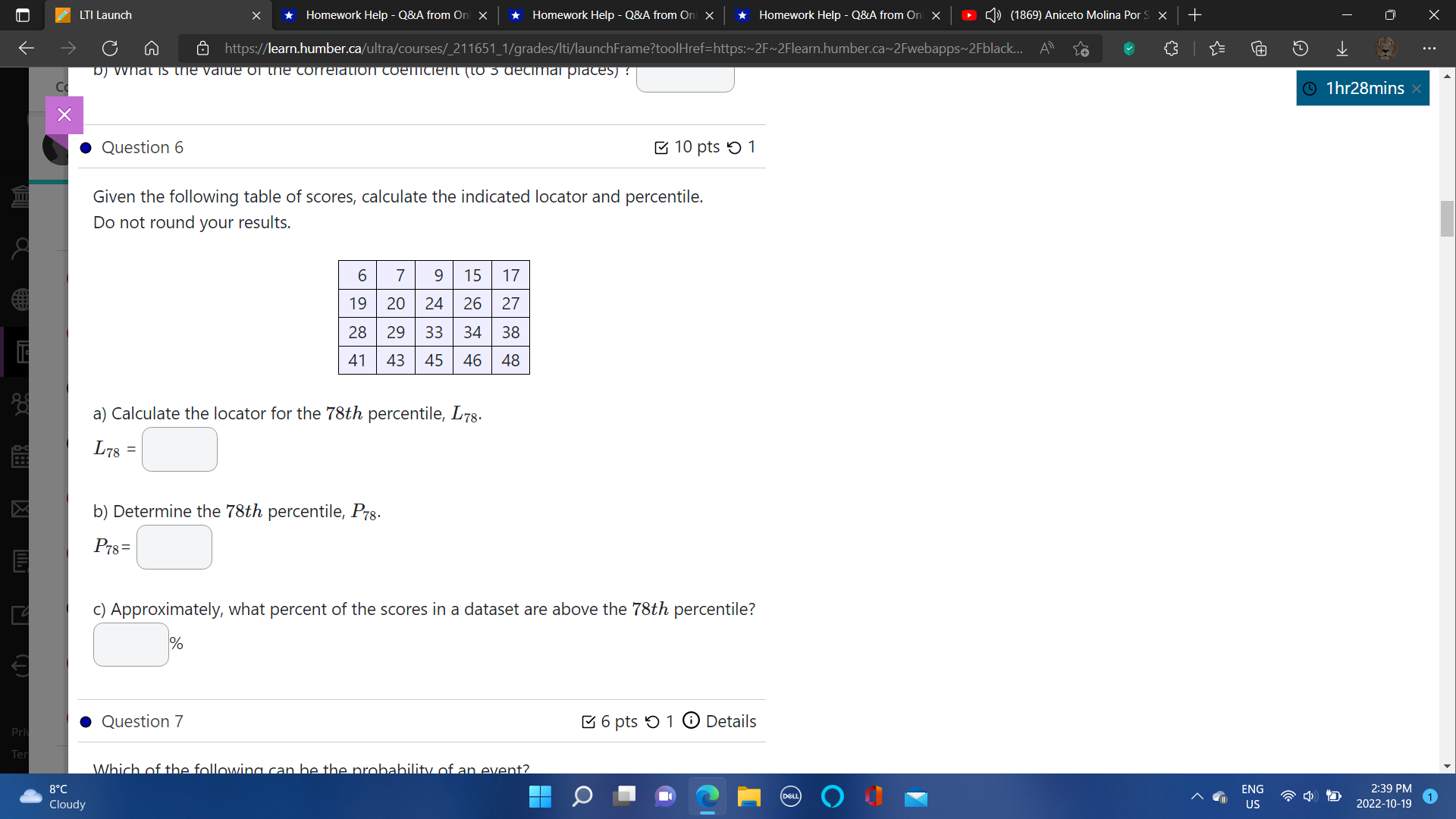 If you could please help me out with this question. I would