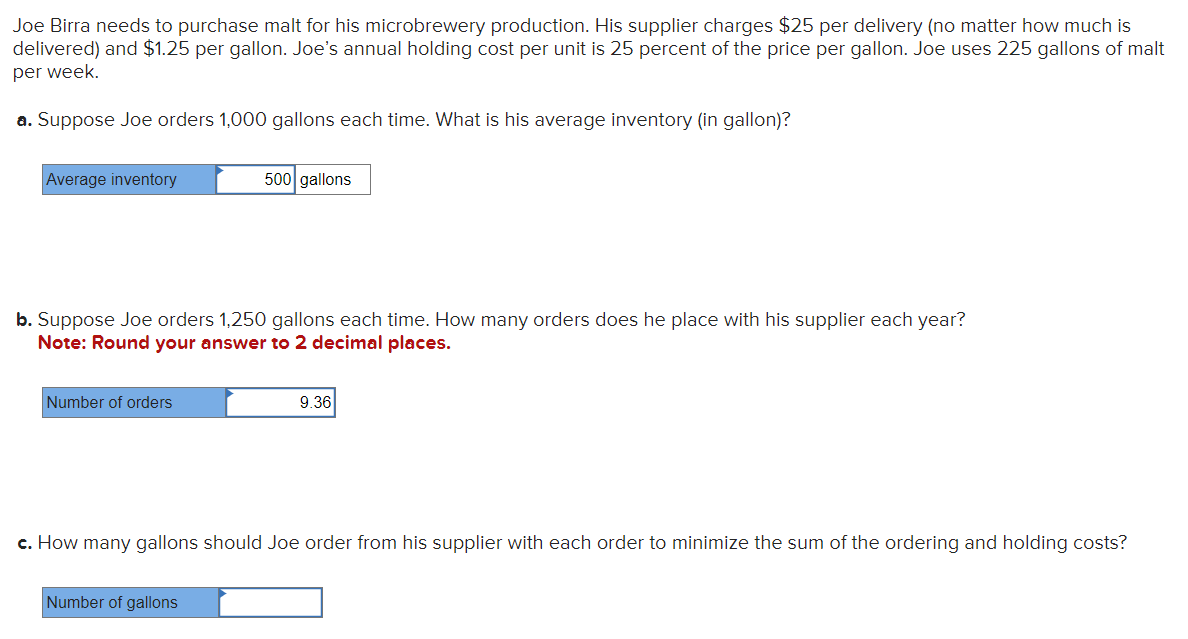 Please answer with detailed calculations , good formatting and explanations else a
