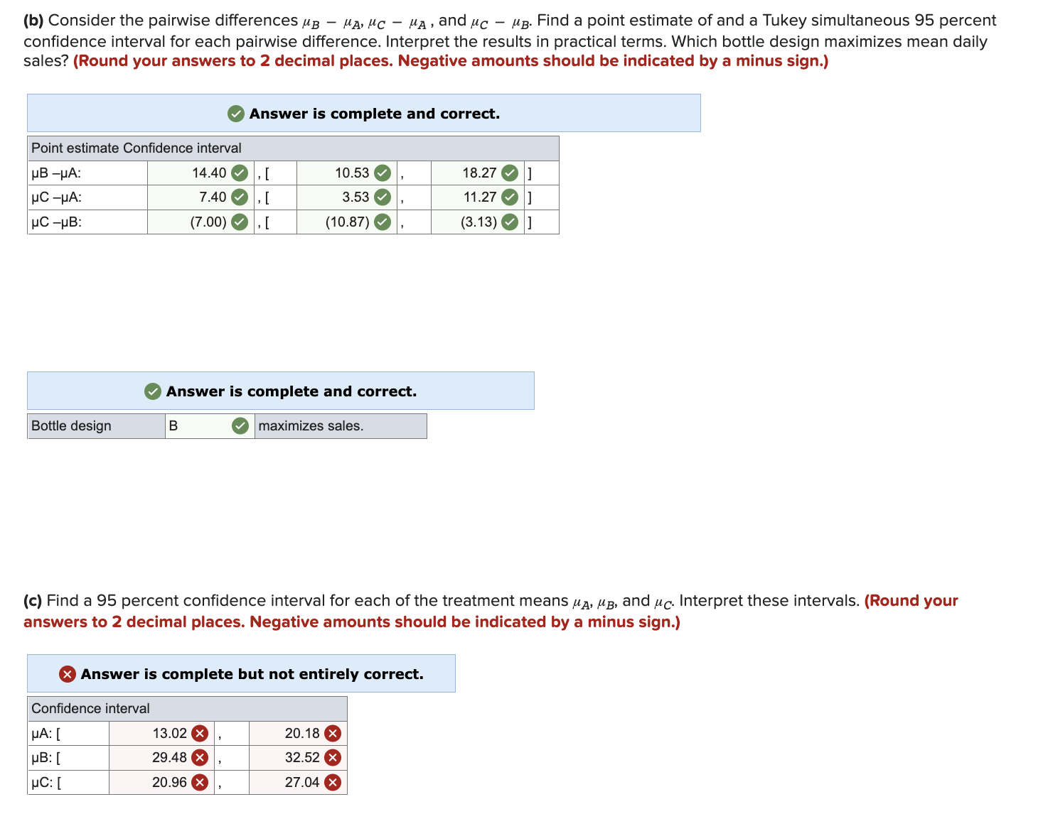 designs (A, B, and C) on sales ofa popular fabric softener. A