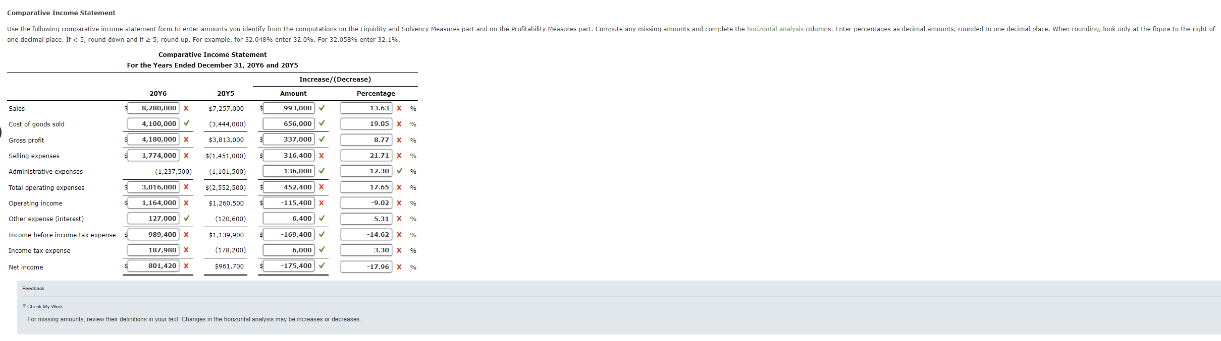 aspects of a company's financial statements. You take the bet! Match each