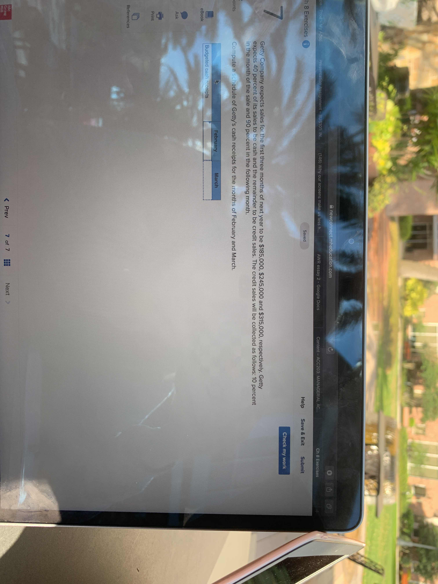 newconnect.mheducation.com Presentation Assignment - BUS101: IN. (146) Why our screens make