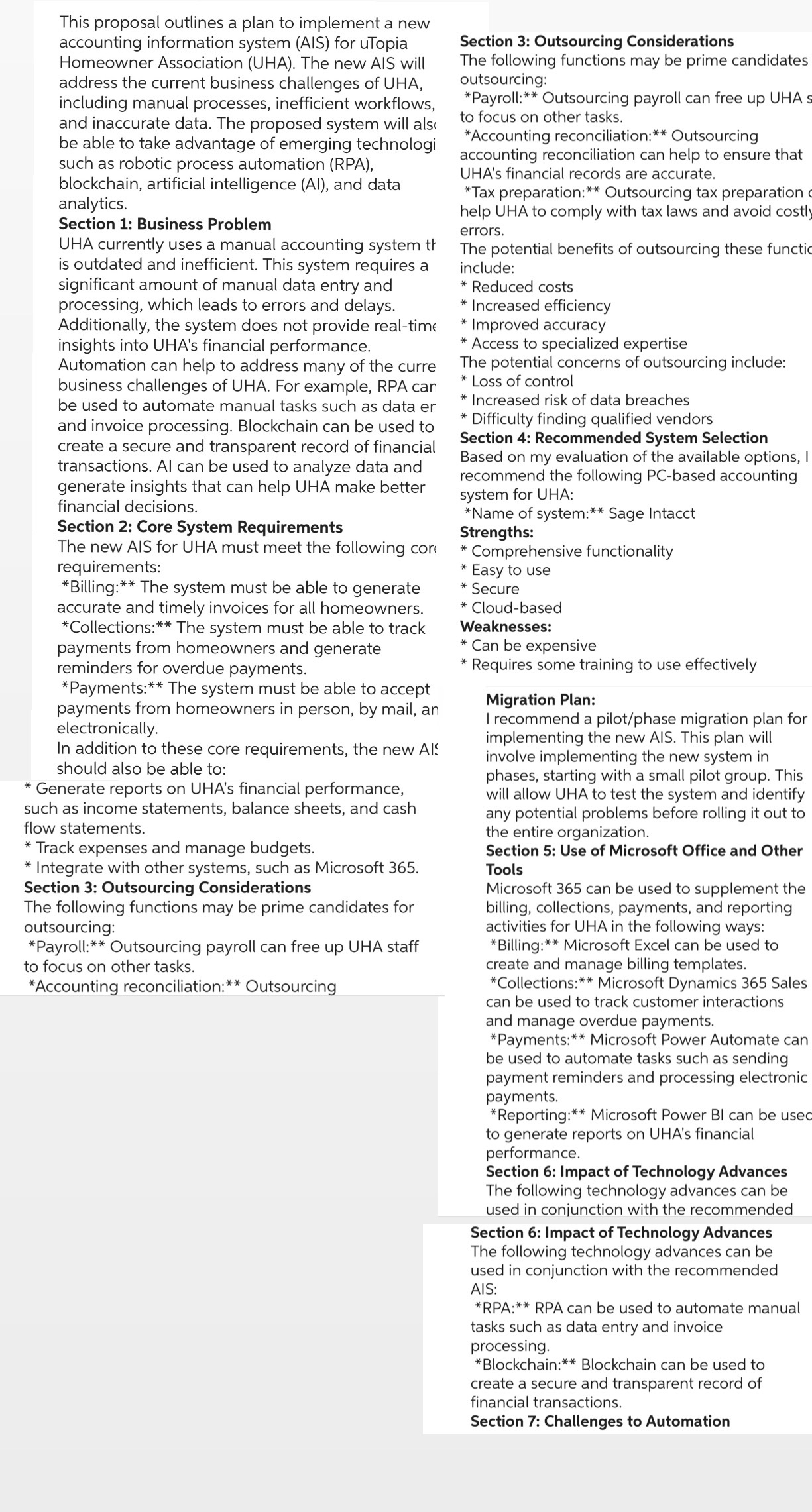 I have an assignment which is called aTechnology Project I choose QuickBooksDesktop