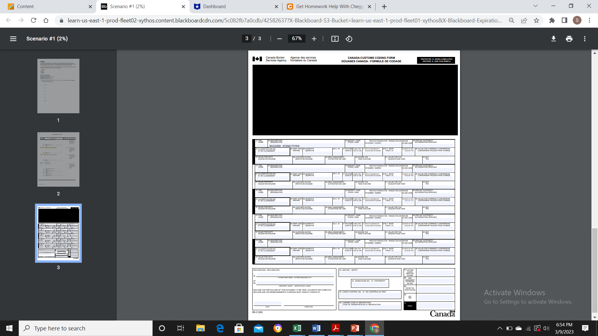 S E Scenario #1 (2%) 1 / 3 81% + SCENARIO You