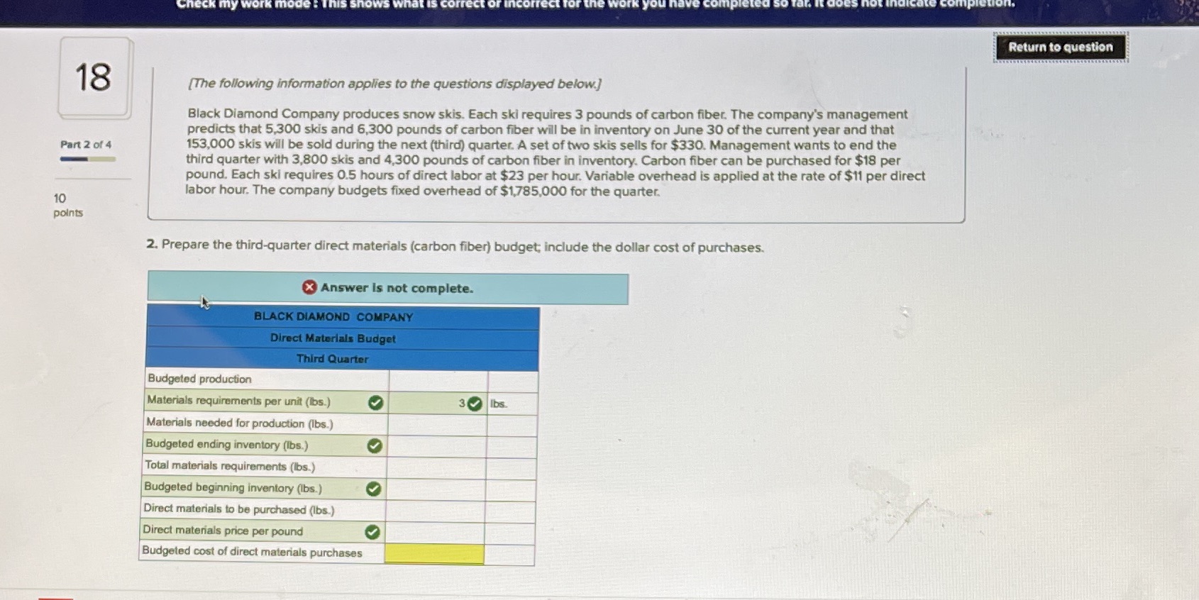 Check my work mode : is correct or incorrect for the