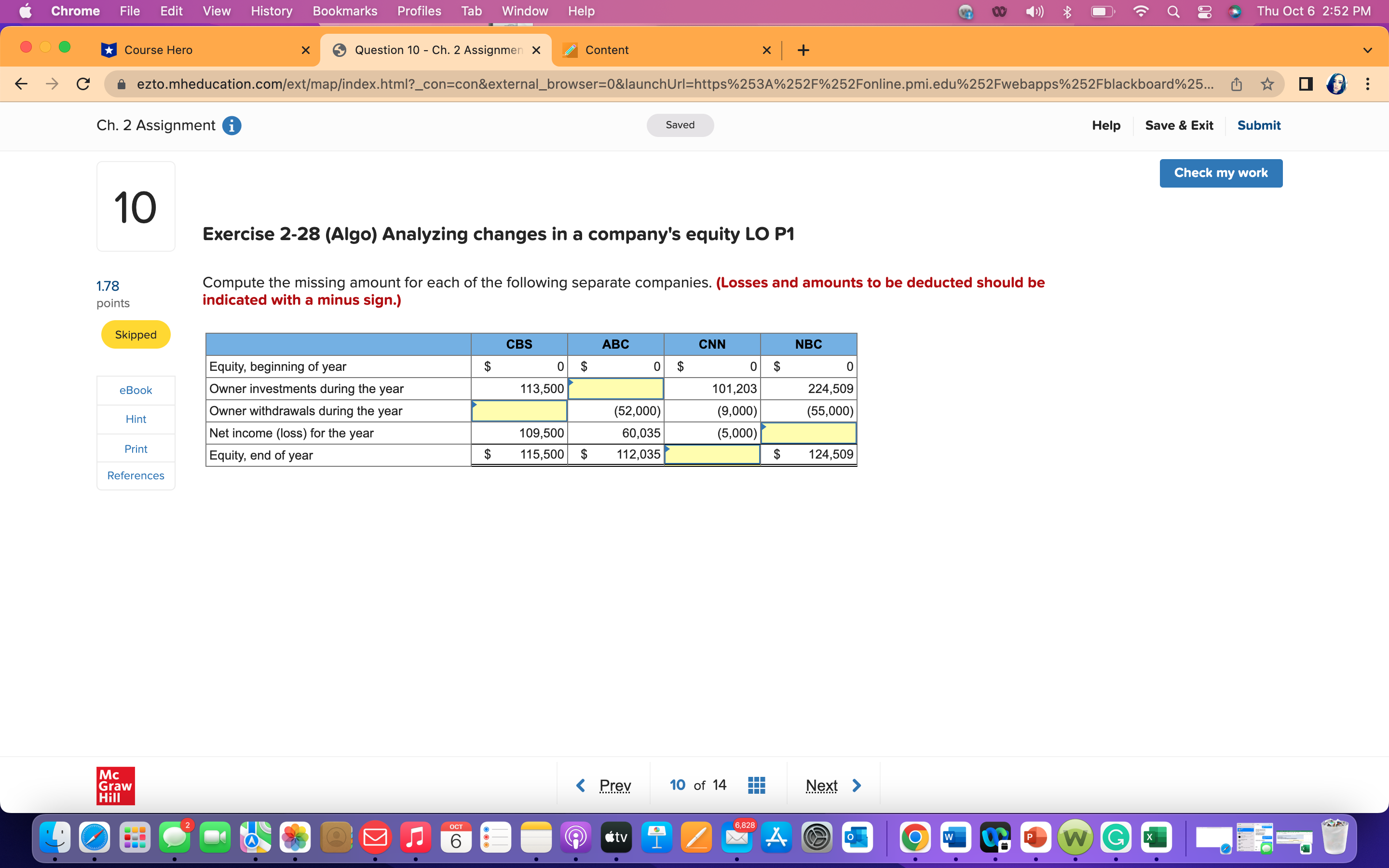  Chrome File Edit View History Bookmarks Profiles Tab Window Help Q