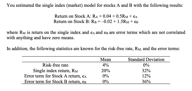 Show all workings without using excel or if you did use excel