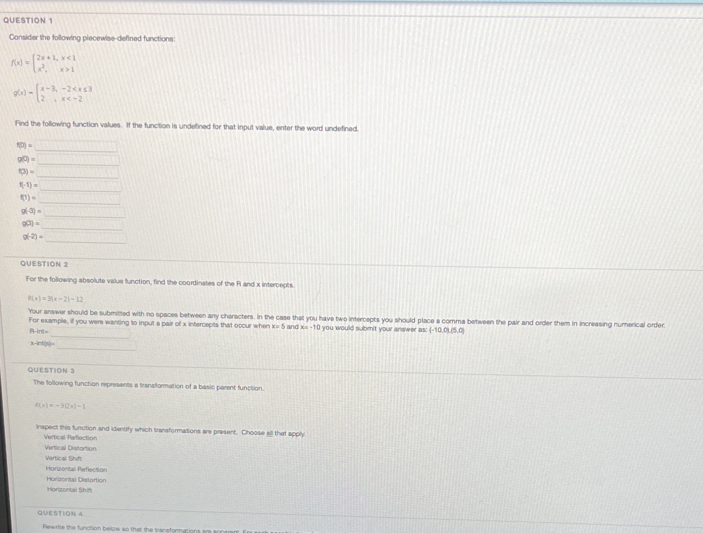 1 the foaovmq piecmee-dennod 2 Fra the tte tvrtion ig undefined for