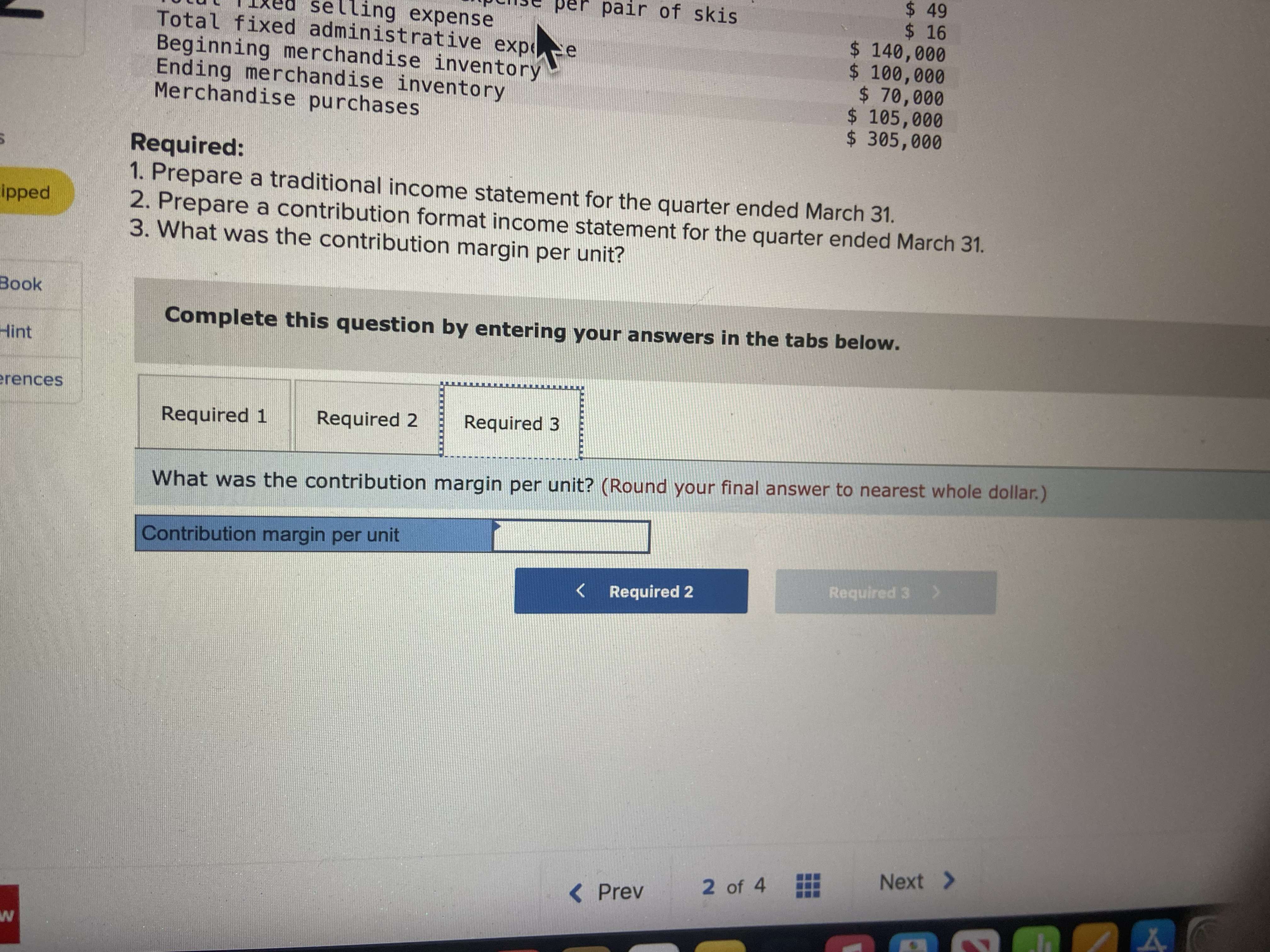 Help Save & Exit Submit Exercise 1-15 (Algo) Traditional and Contribution Format