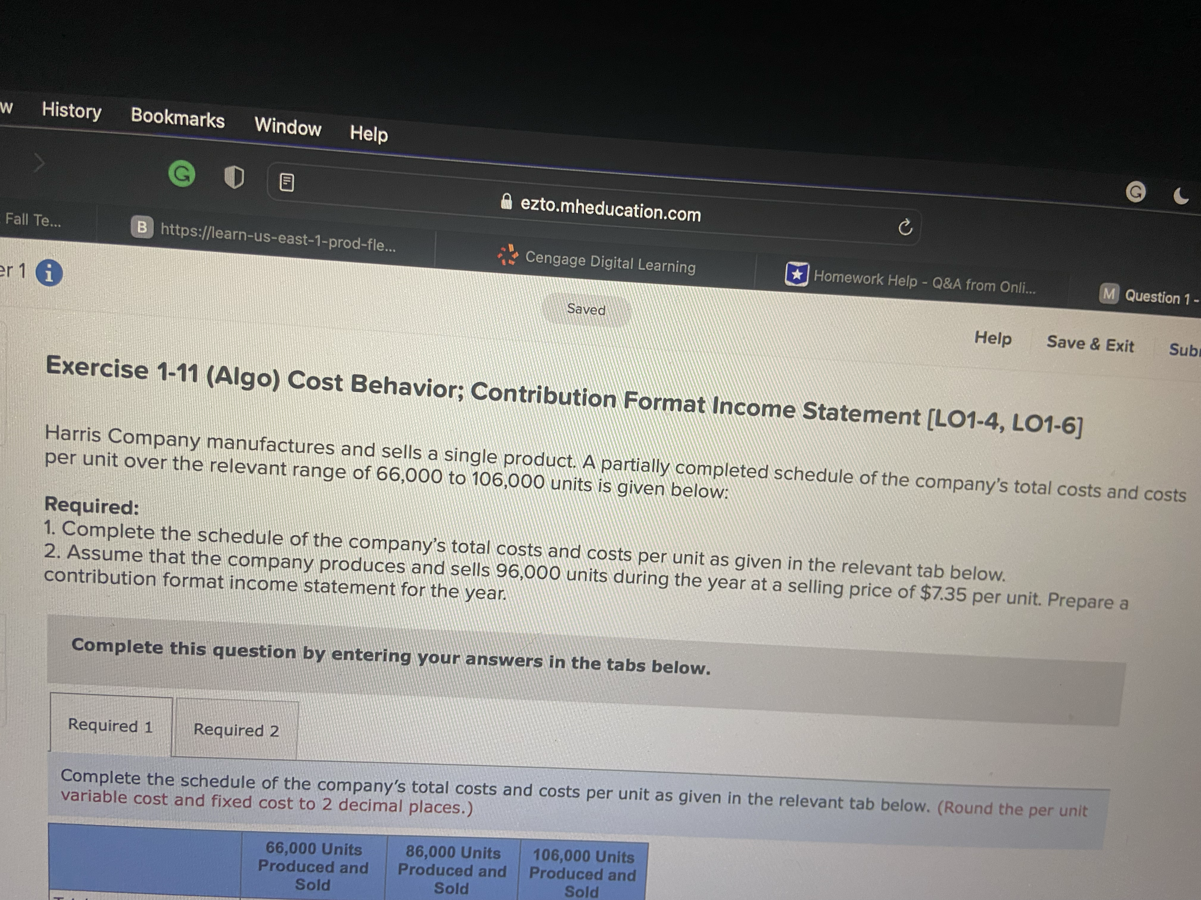 Income Statements [LO1-6] The Alpine House, Incorporated, is a large retailer of