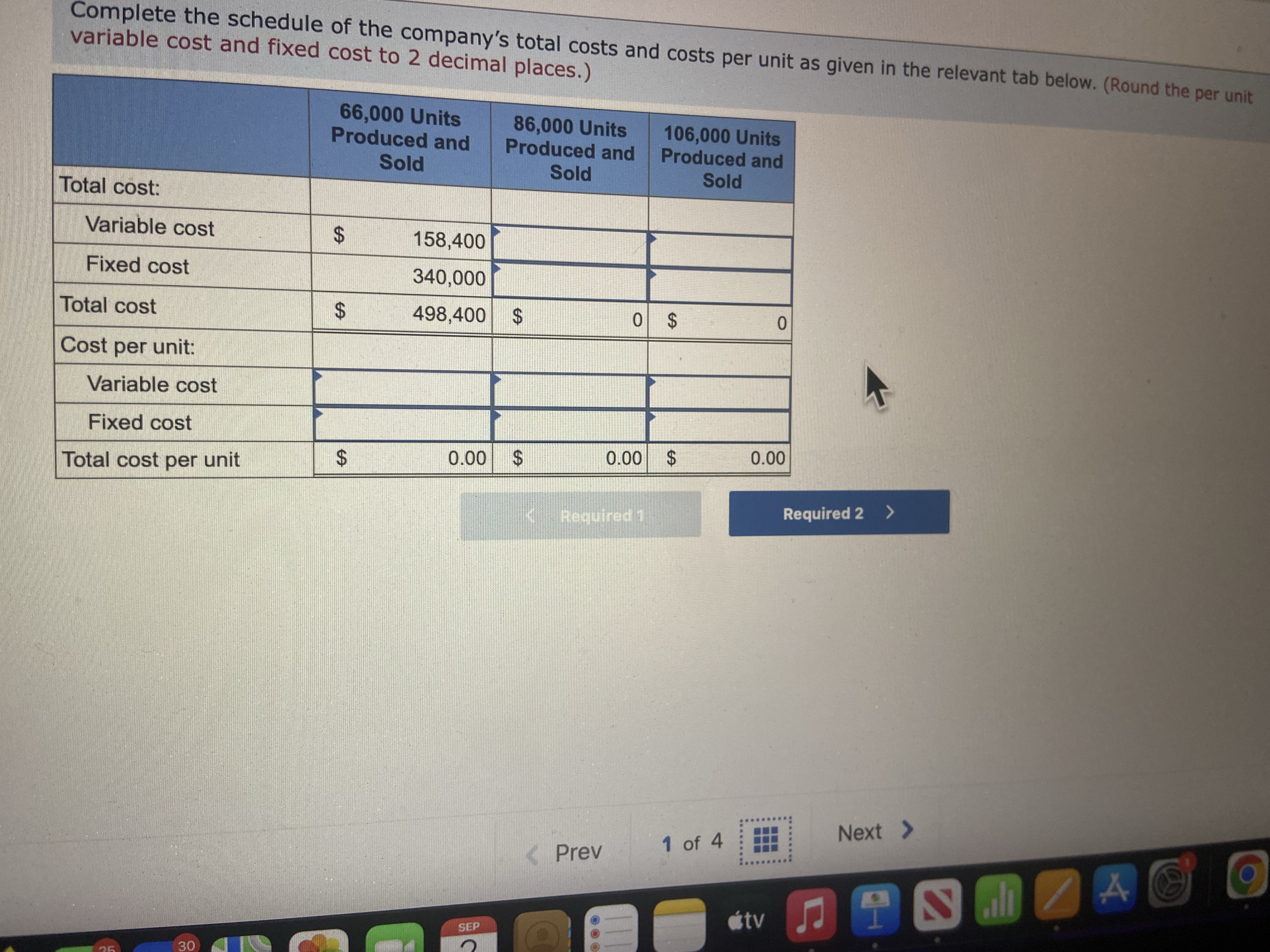 $ 49 Variable administrative expense per pair of skis $ 16 Total