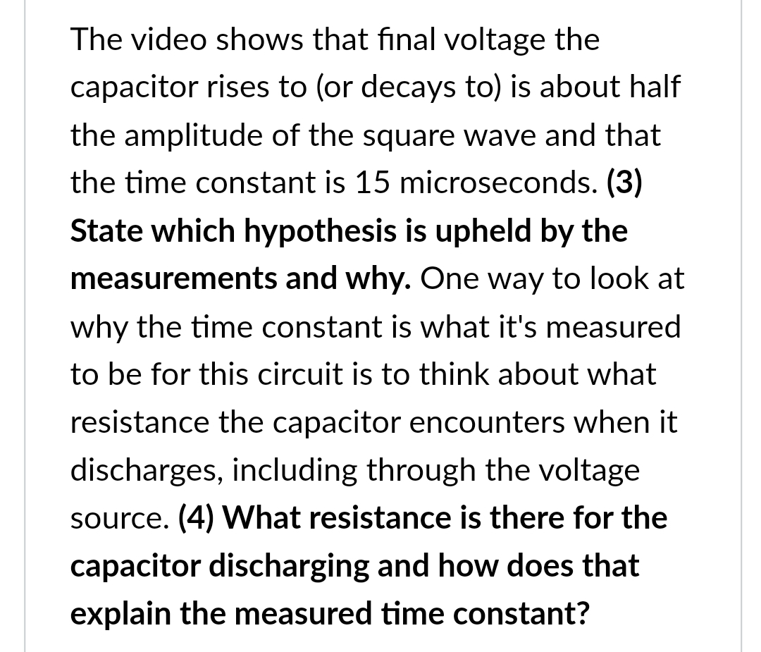 in different places. Science is about testing hypotheses. The following voltage functions