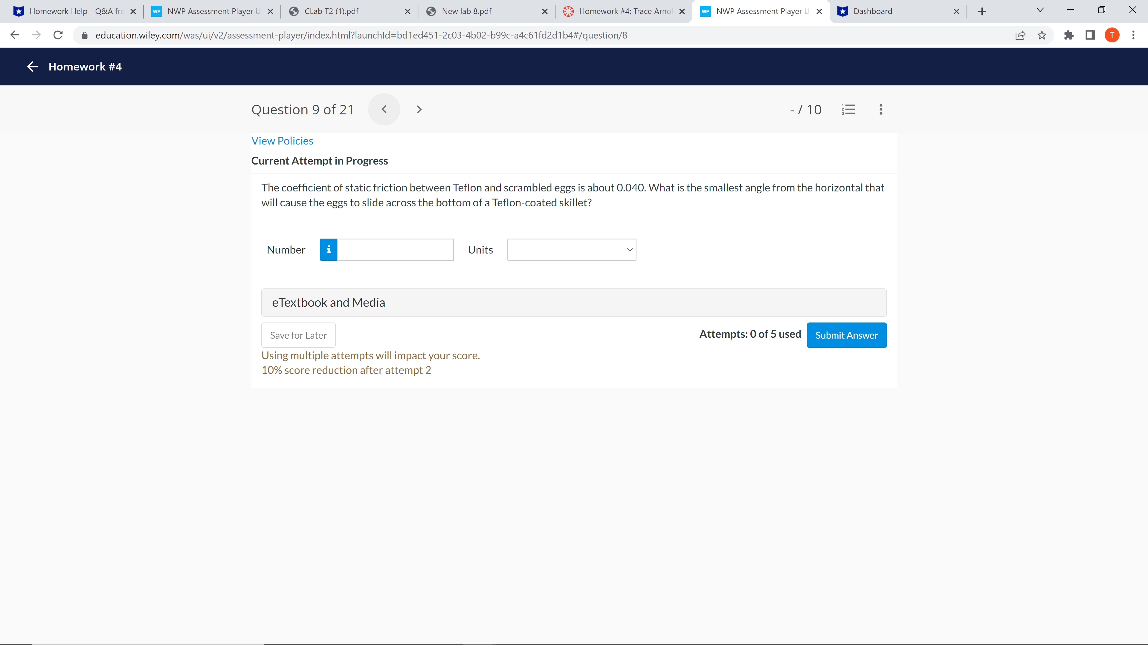  *Homework Help - Q&A fro x WP NWP Assessment Player U