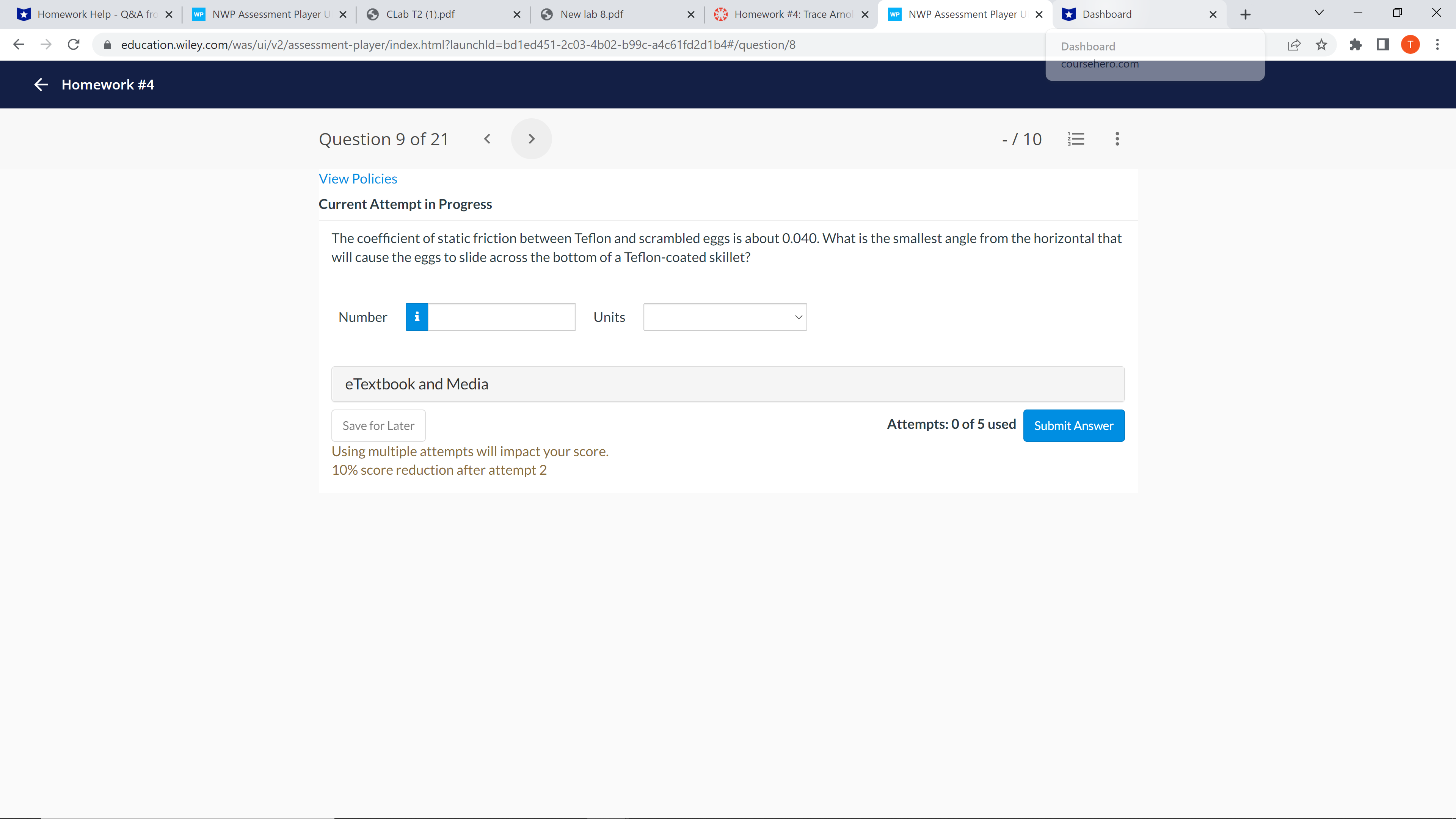  *Homework Help - Q&A fro x WP NWP Assessment Player U