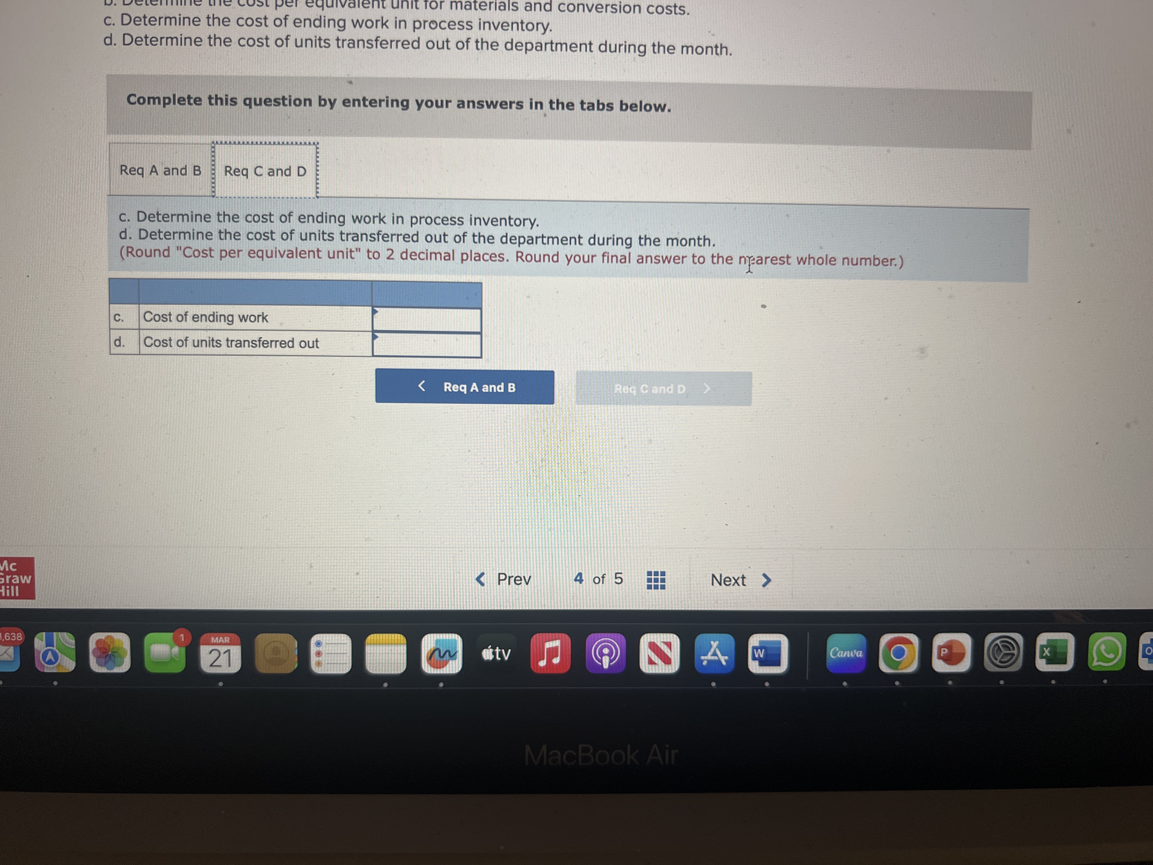 8&9 (Chapter 6) i Saved Help Save & Exit Submit 4 Check