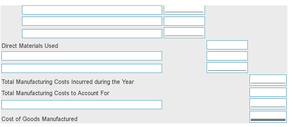 41,000 Beginning Direct Materials Beginning Finished Goods Inventory Beginning Work-in-Process Inventory Direct