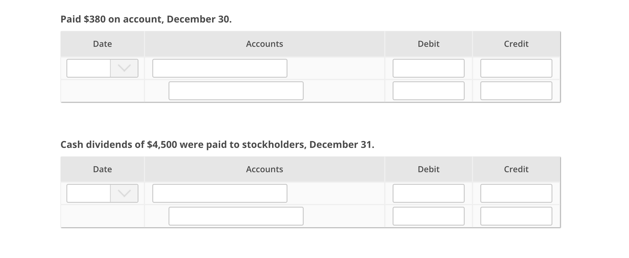and furniture of a fair value of $11,800 from James Smith. The