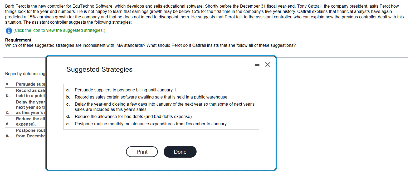 Barb Perot is the new controller for EduTechno Software, which develops