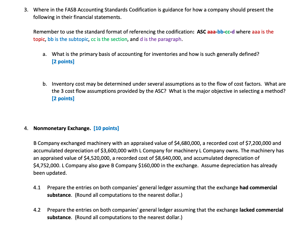 answer all the below questions. need step by step and explain 3.