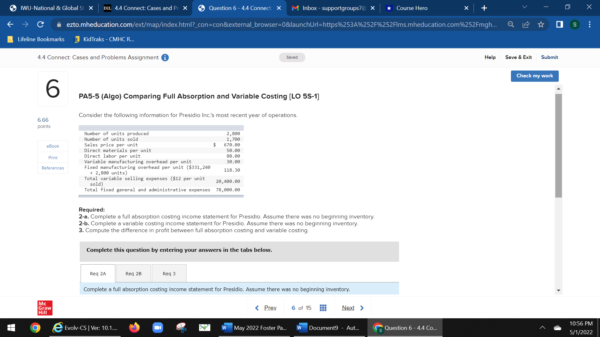 S IWU-National & Global St X D2L 4.4 Connect: Cases and