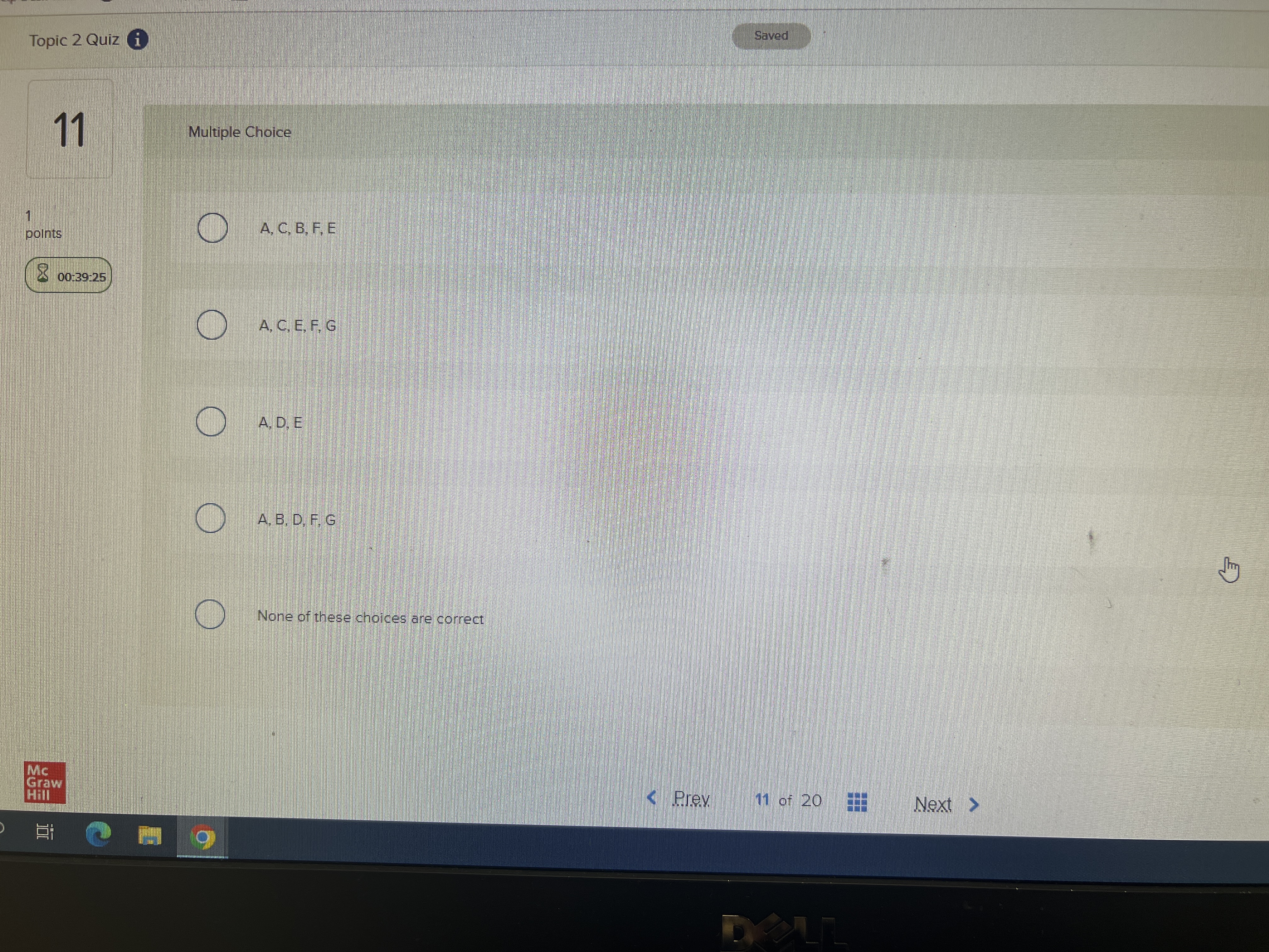 perform a maintenance project consisting of seven activities. The activities, their predecessors,