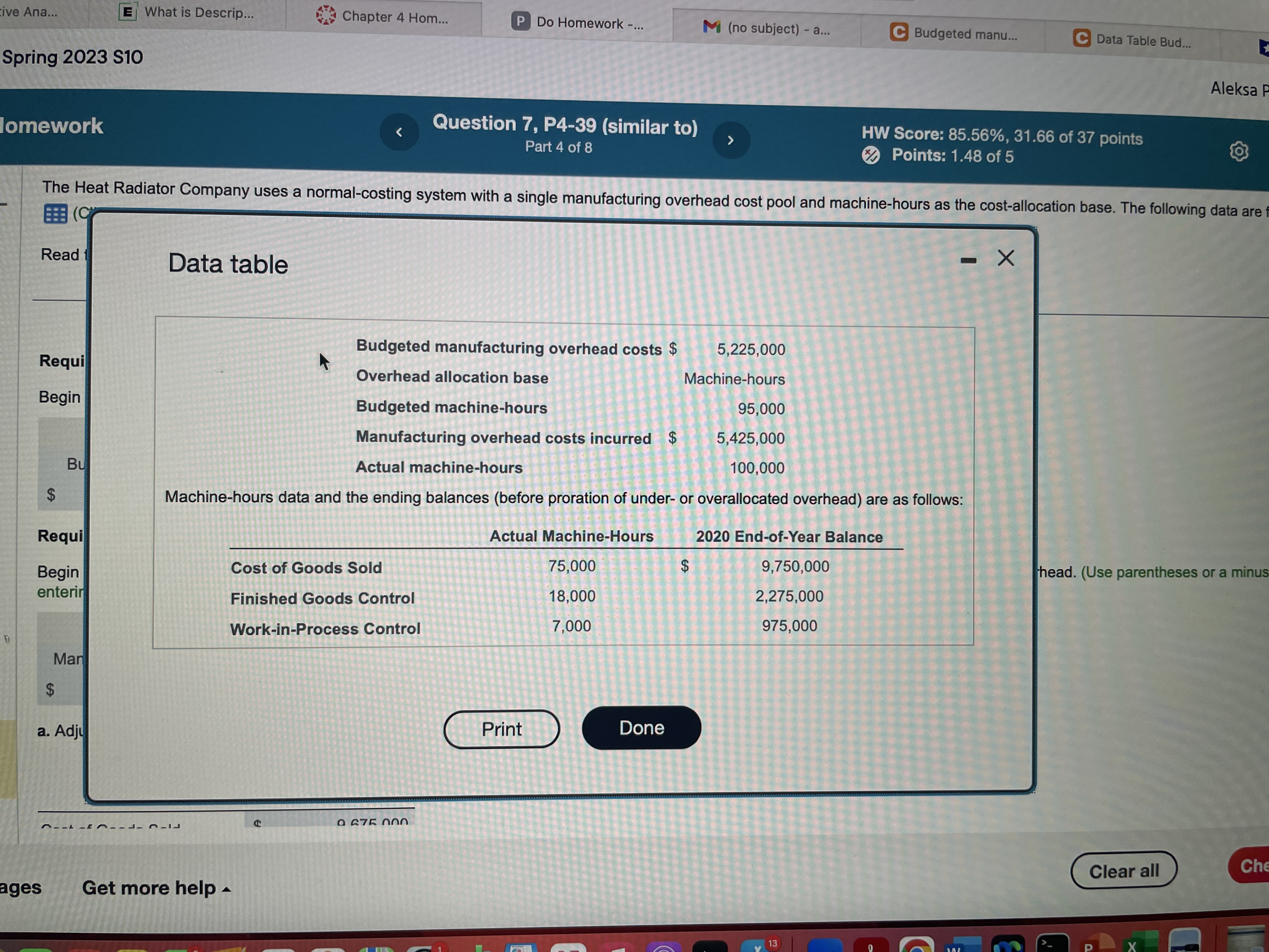  ive Ana... E What is Descrip... Chapter 4 Hom.. P Do