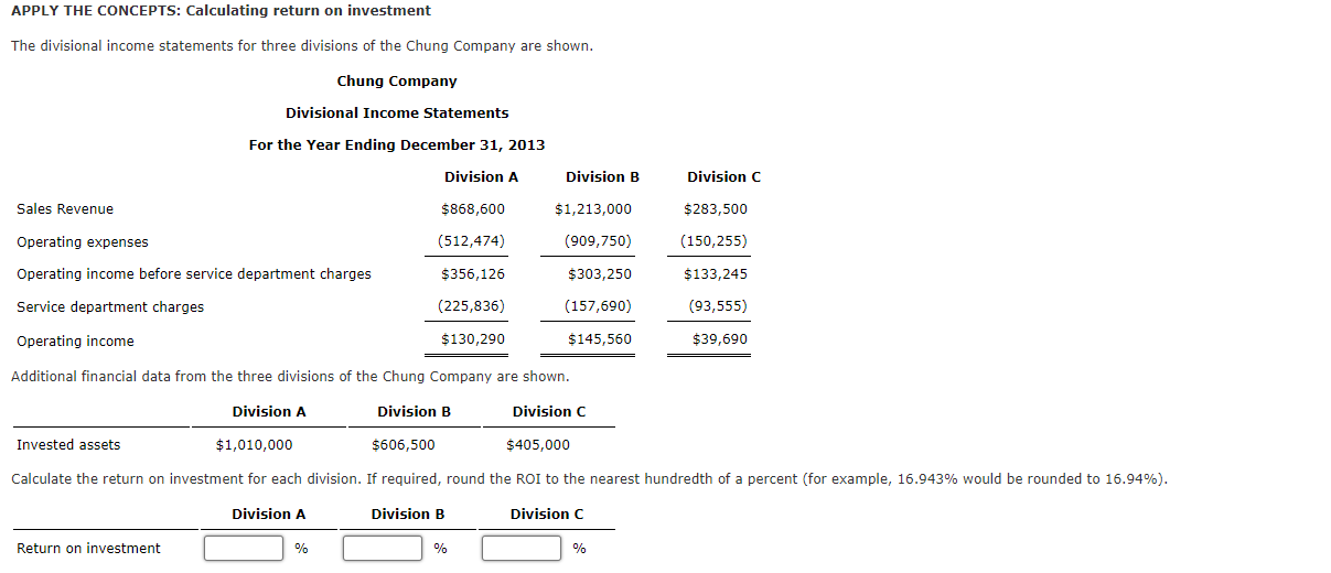  \fMargin and Turnover One way to analyze the difference in return