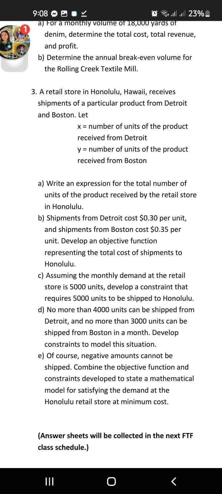 23%- 39:11 BA 424_2...ignmenti Subiect: BA 424 26922 Management Science Assignment I