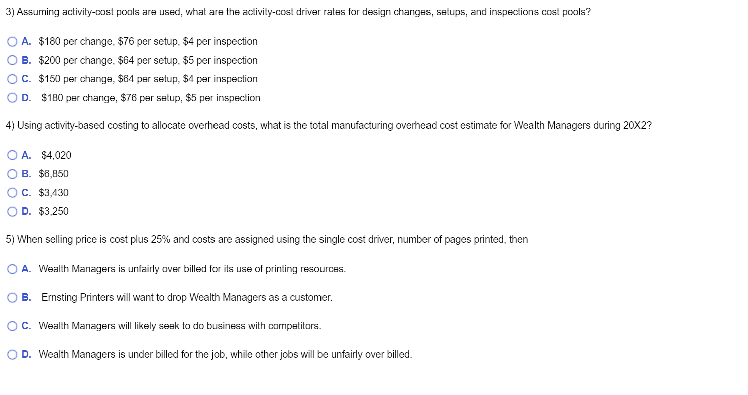 contracts to complete weekly supplements required by forty-six customers. For the year