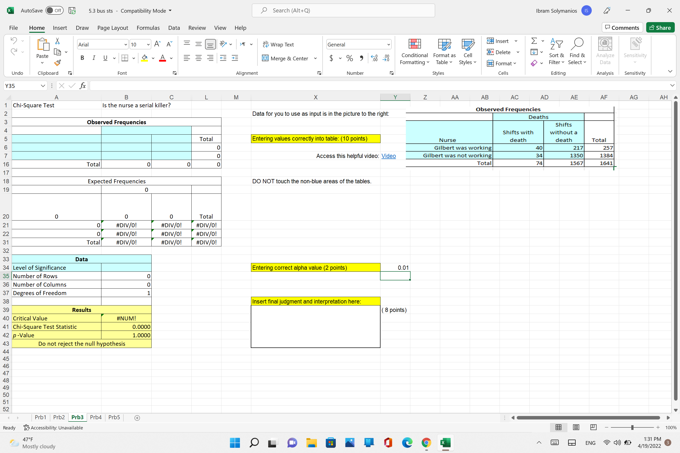 please x AutoSave Off 5.3 bus sts - Compatibility Mode Search (Alt+Q)