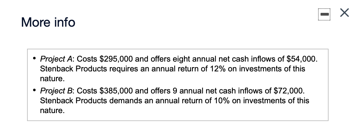 the payout options.) The present value of the payout is: (Round your